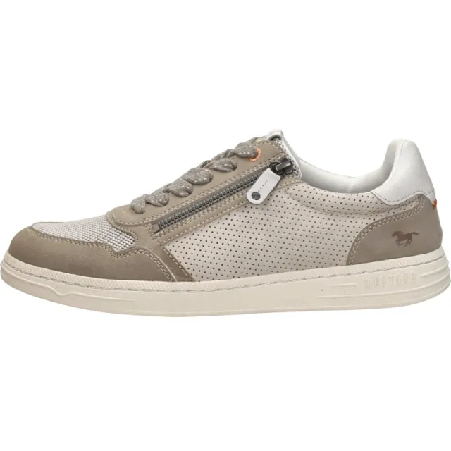 Mustang veterschoenen laag taupe, foto 2