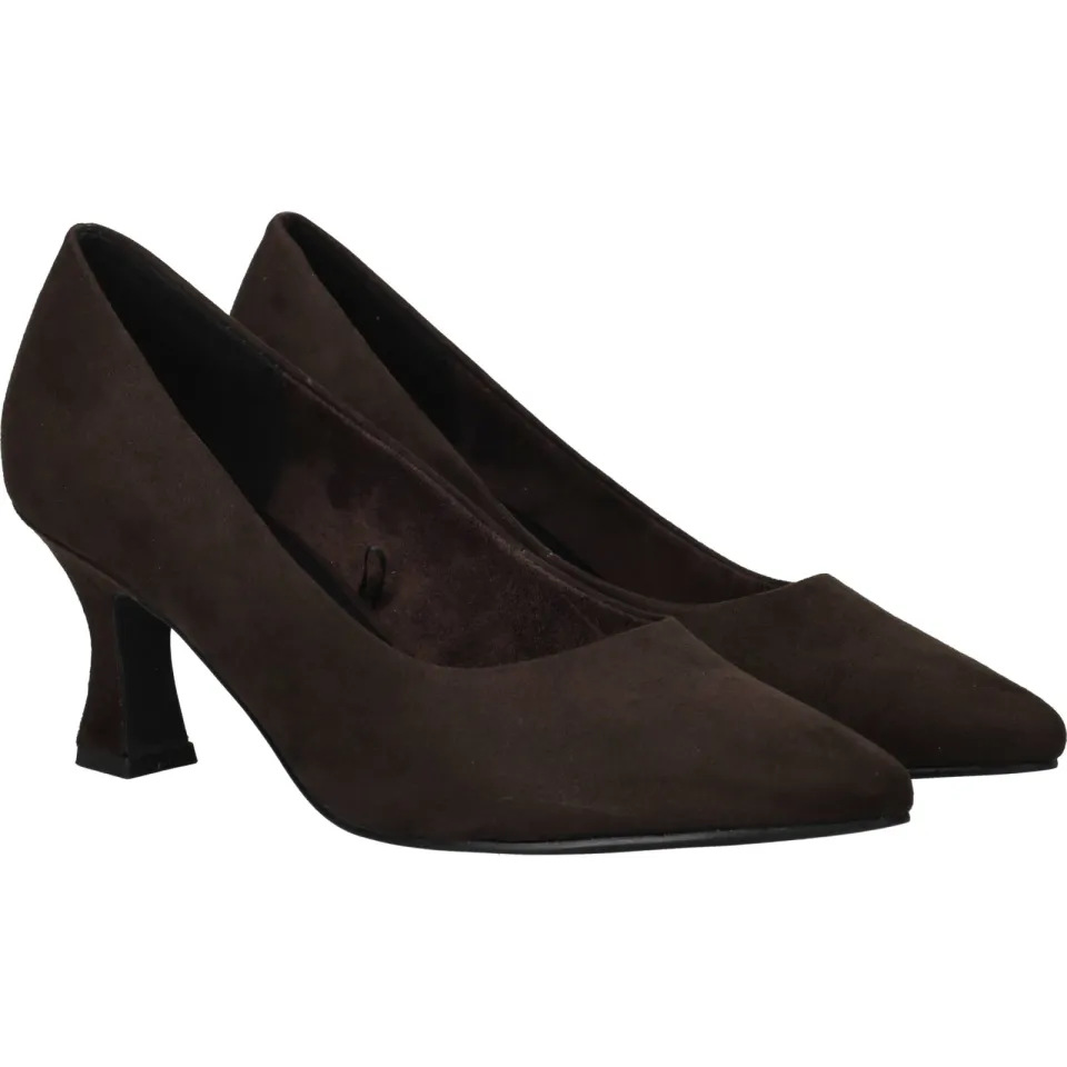 Marco Tozzi pumps donkerbruin, foto 4