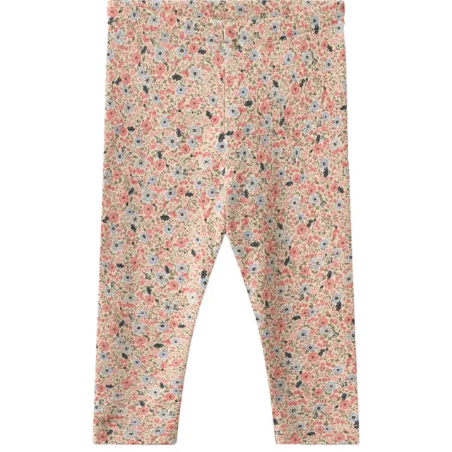 Wheat gebloemde legging roze/lichtblauw, foto 2