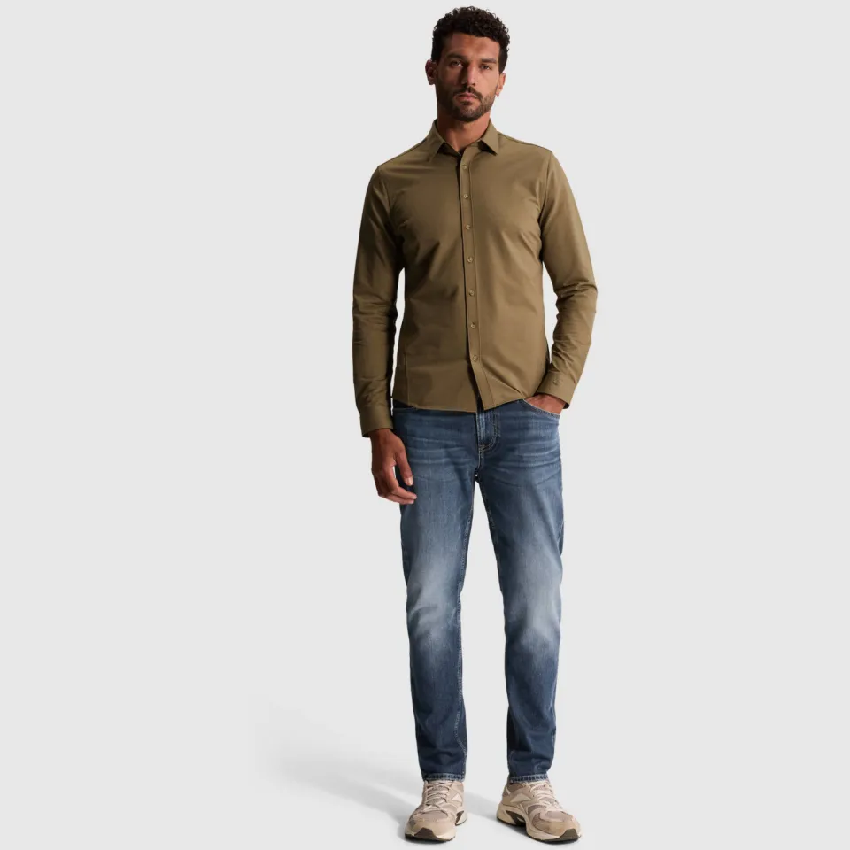 Cast Iron regular fit casual overhemd - bruin, foto 4