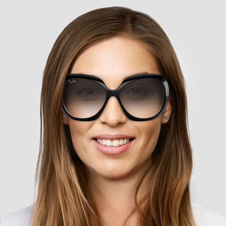 Ray-Ban Jackie Ohh II 0RB4098 zonnebril zwart, foto 4