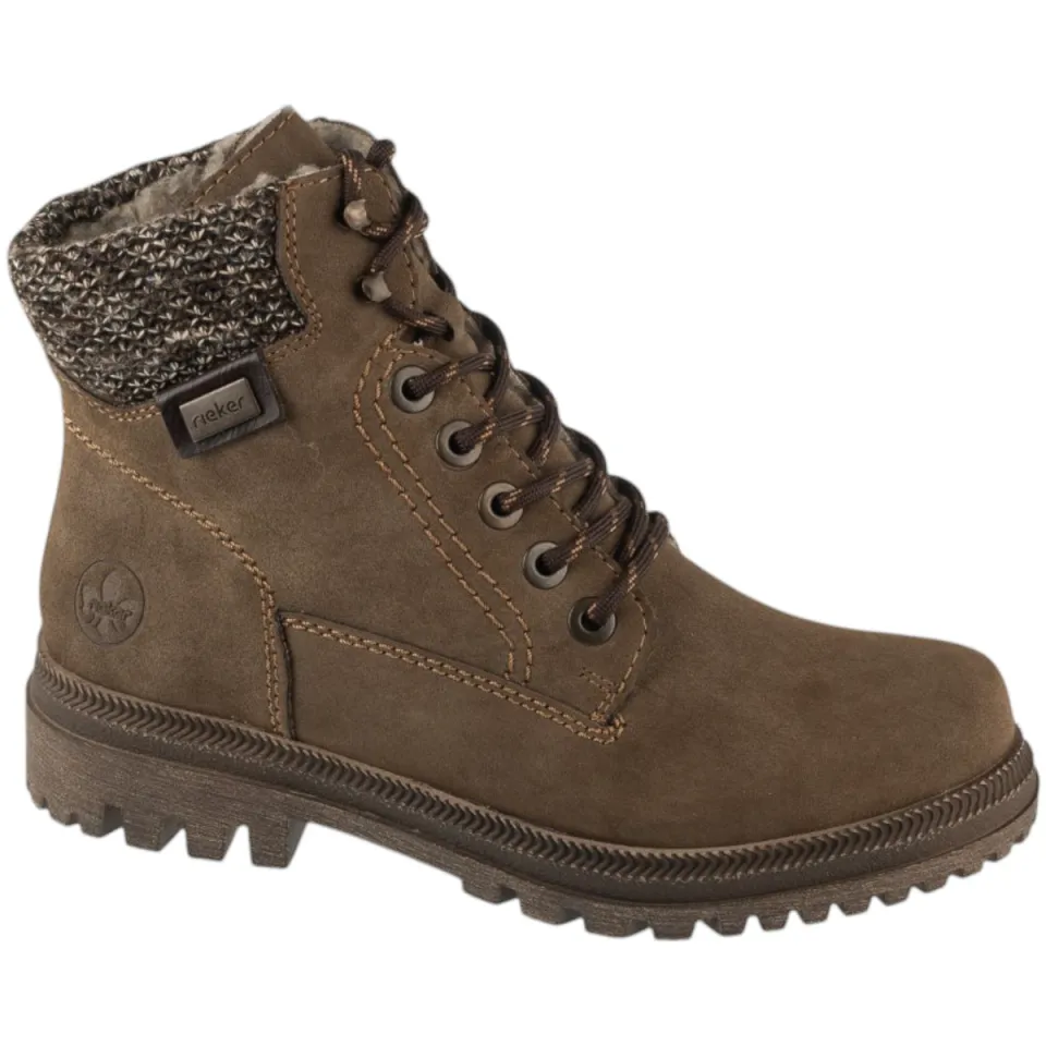 Rieker veterboots taupe, foto 3