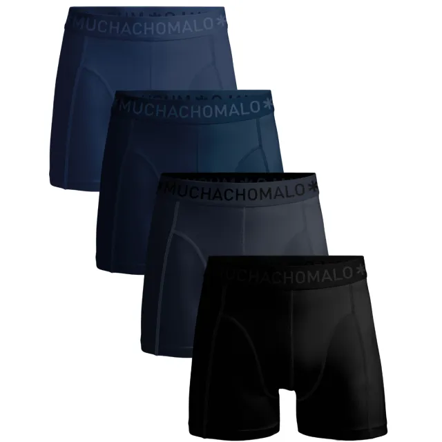 Muchachomalo Heren 4-pack Boxershorts Veelkleurig
