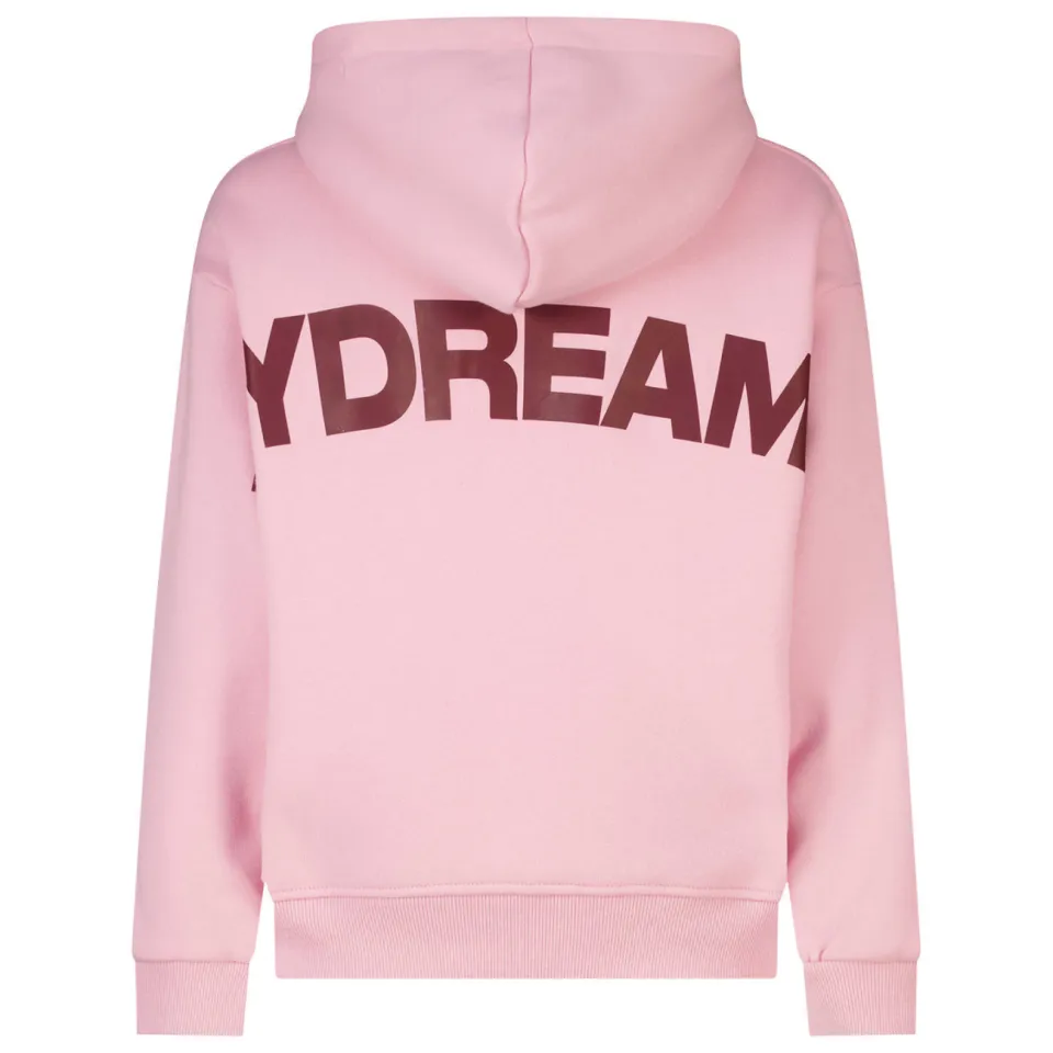 America Today hoodie met backprint - lichtroze, foto 4