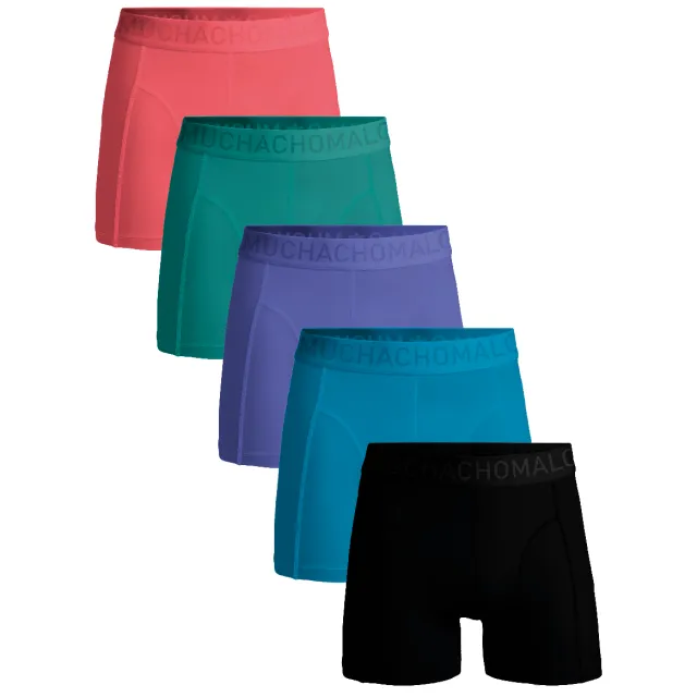 Muchachomalo Heren 5-pack Boxershorts Hello Moonlight Veelkleurig