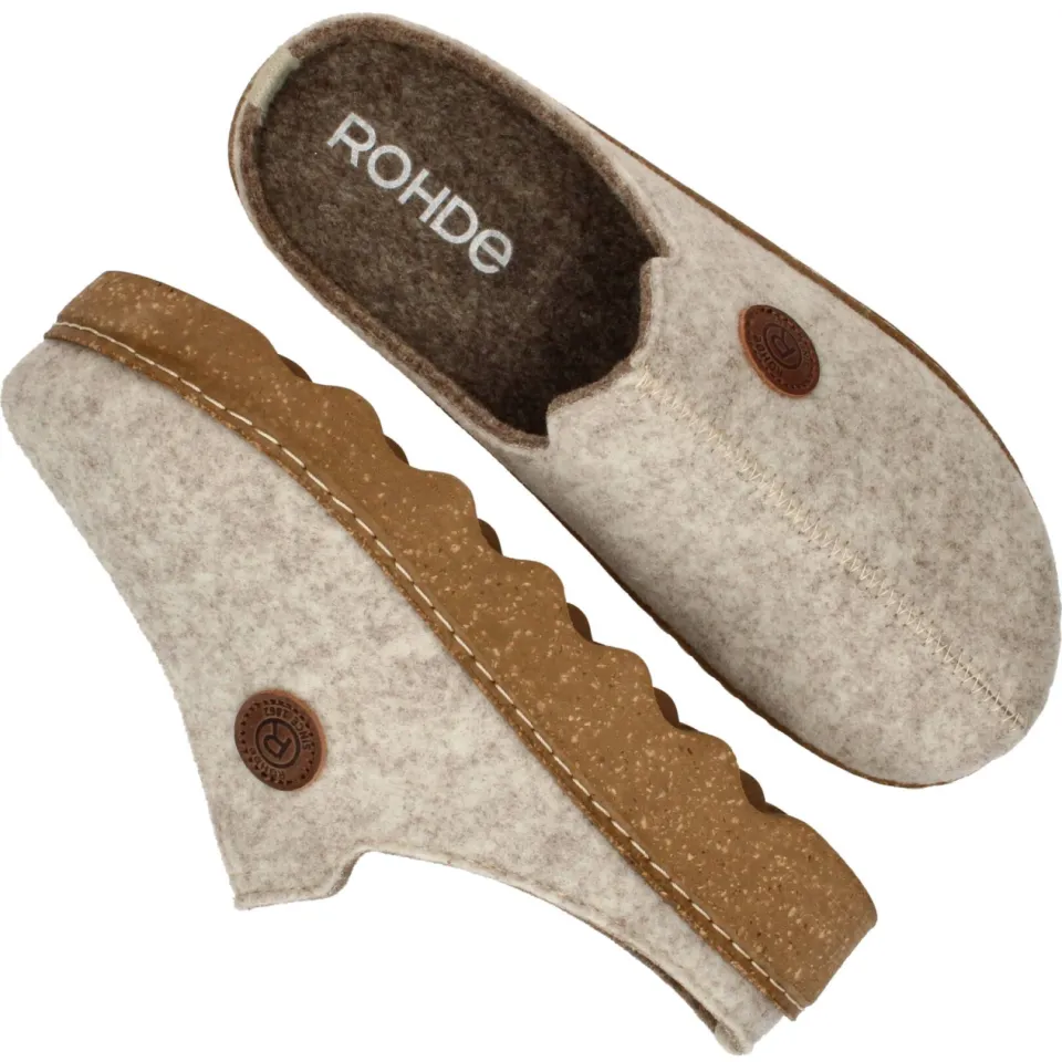 Rohde Foggia pantoffel beige, foto 4