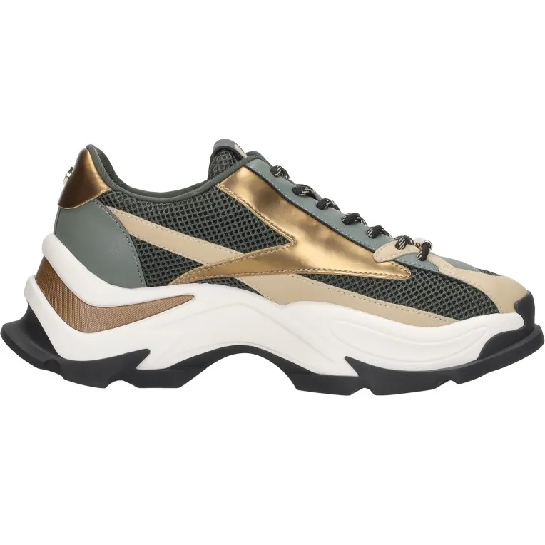 Steve Madden Zoomz lage sneakers khaki