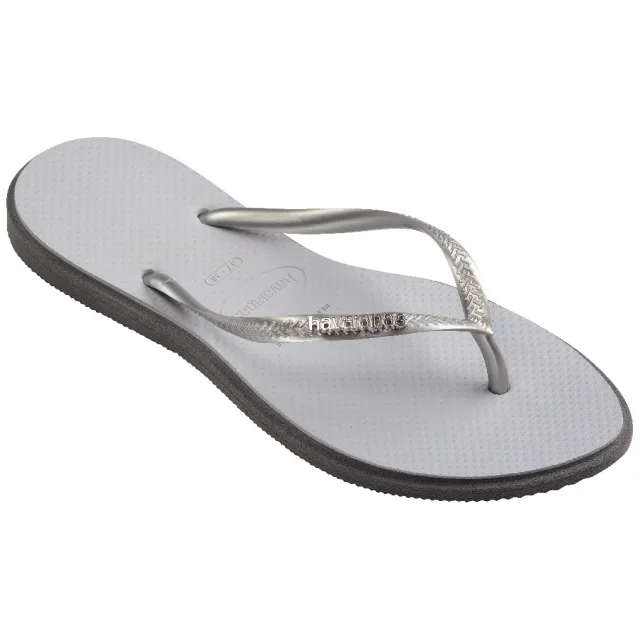 Havaianas Havaianas Slim Point Slippers grijs Rubber