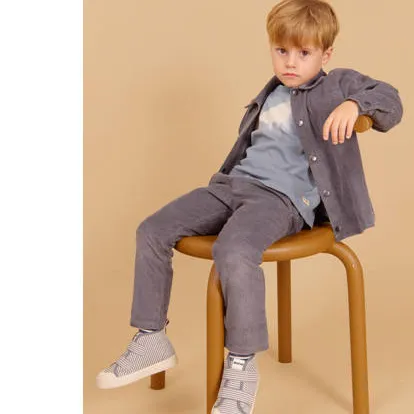 Wheat longsleeve blauw/beige, foto 4