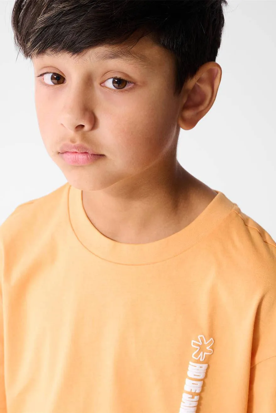 Shoeby t-shirt met backprint oranje, foto 6