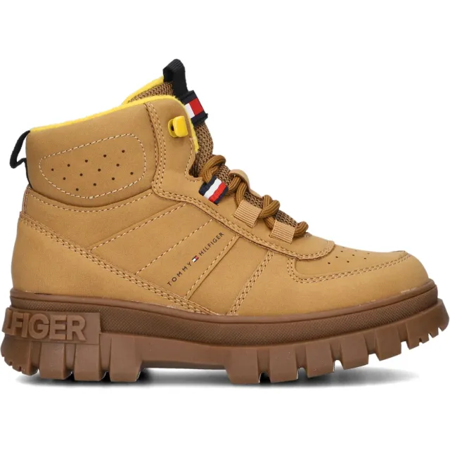 Tommy Hilfiger Jongens Boots 34129 - Camel