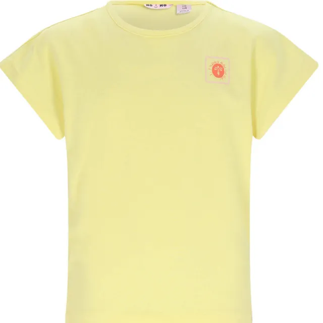 Nono T-shirt met backprint geel, foto 2