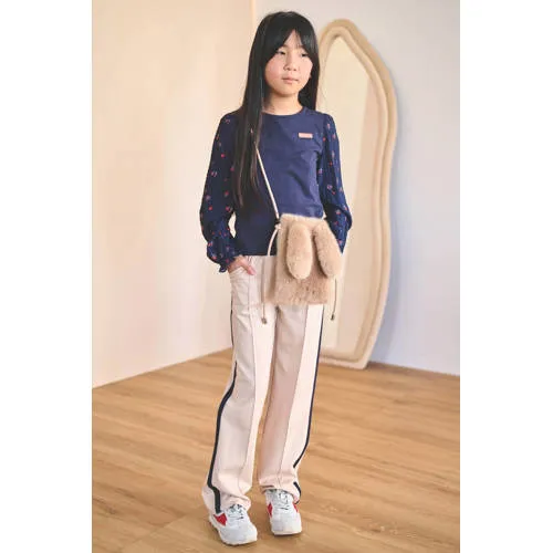 Nono Sayla wide leg broek beige, foto 5