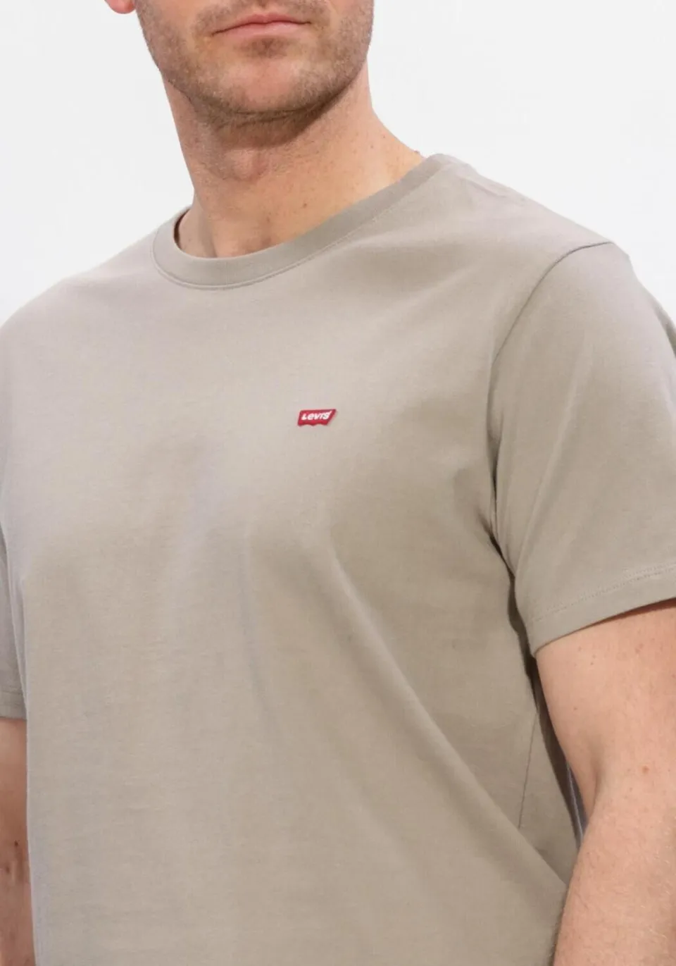 Levi's Heren Polo's & T-shirts Ss Original Hm Tee - Zand, foto 4