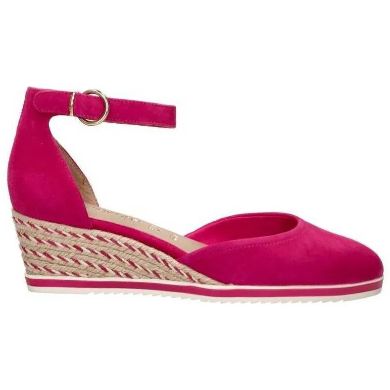 Tamaris sandalen touwzool fuchsia