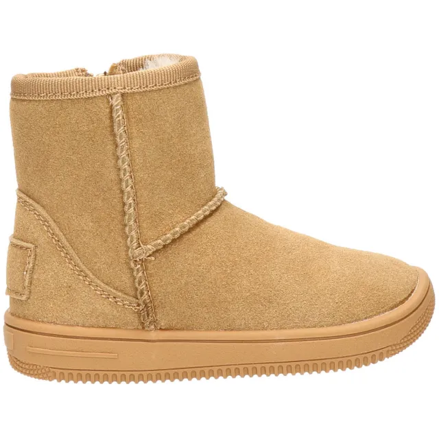 Nelson Kids suède enkelboots - camel