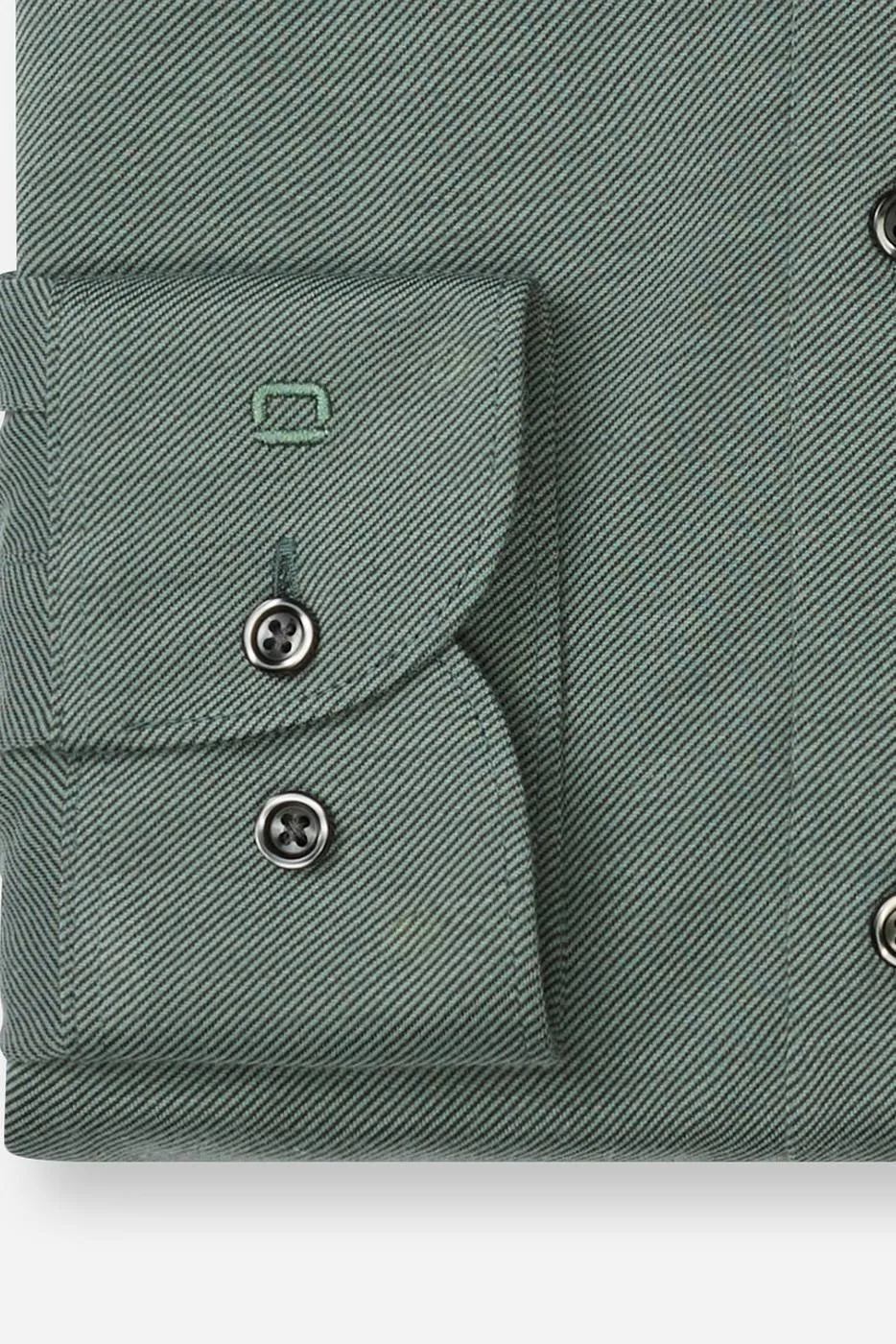Olymp slim fit overhemd - groen, foto 5