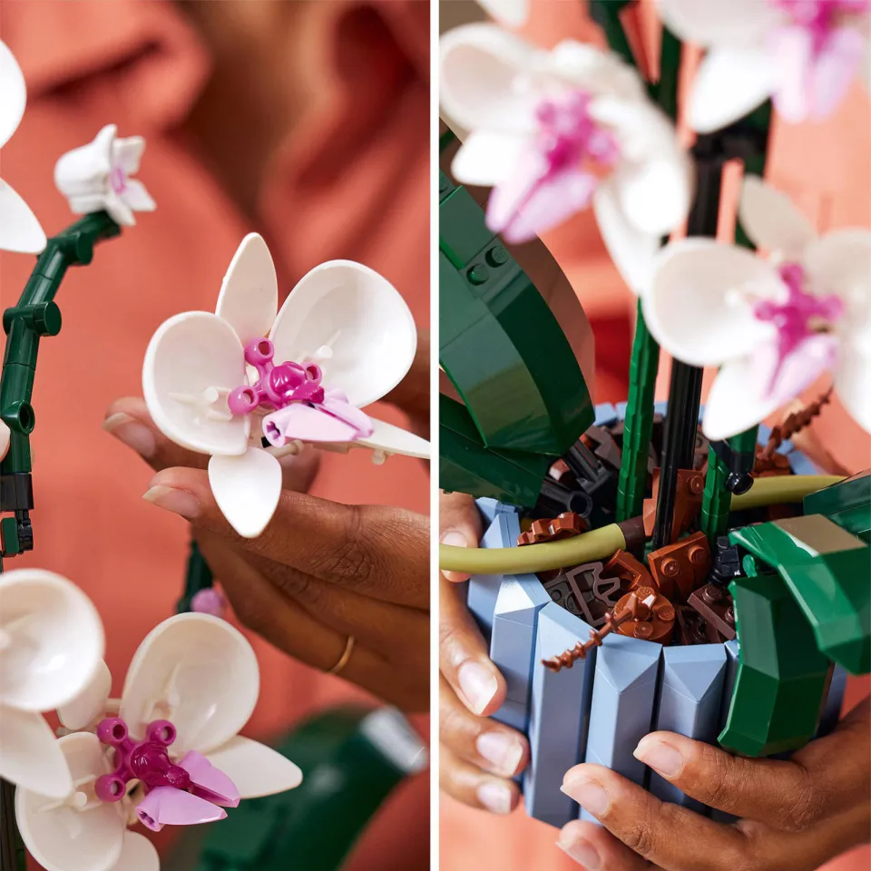 Lego Botanical Collection Orchidee Decoratie Planten Bouwpakket voor Volwassenen 10311 (bloemen) orchidee 10311, foto 5
