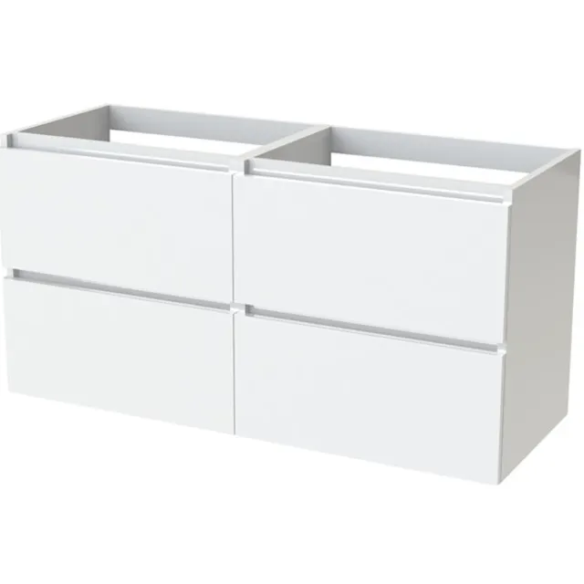 Tiger Loft wastafelonderkast 120 cm hoogglans wit