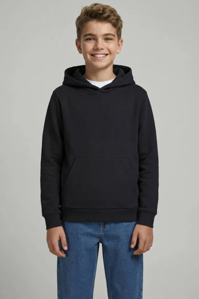 JJ Rebel JUNIOR hoodie - zwart