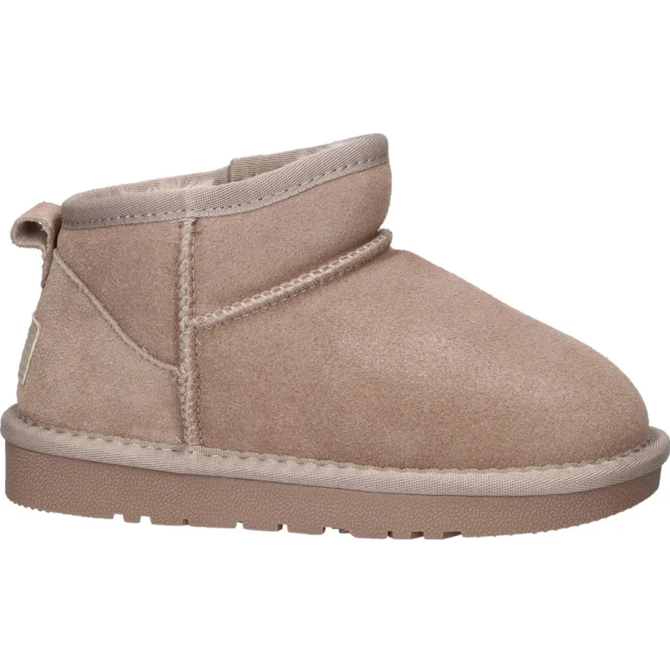 Nelson Kids gevoerde suède enkelboots beige, foto 2