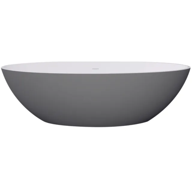Best Design New Stone Dicolor vrijstaand ligbad grijs