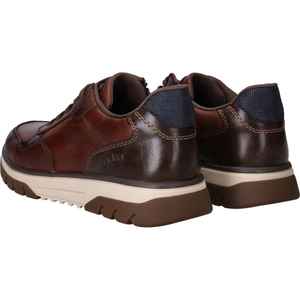 Rieker lage sneaker bruin, foto 3