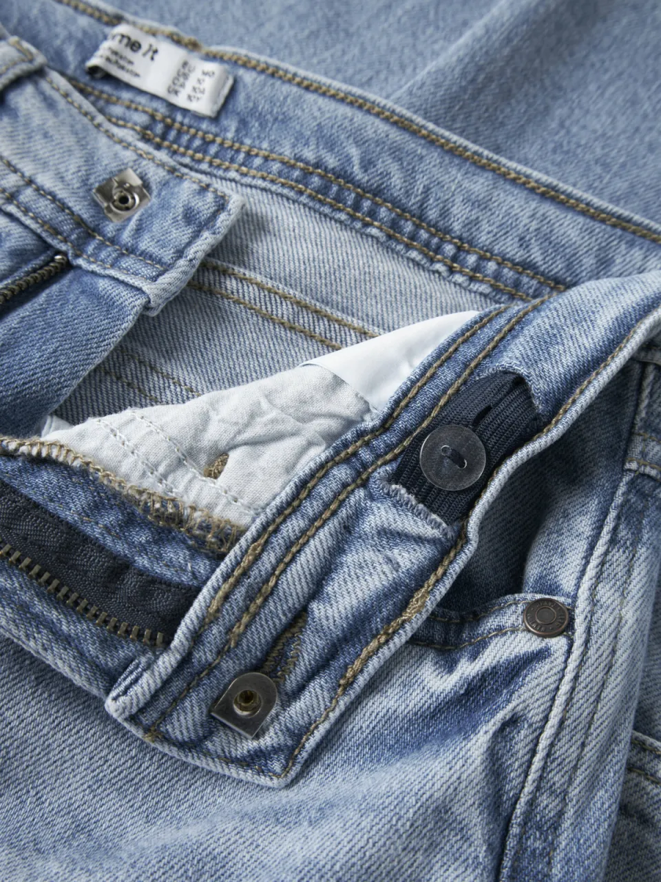 NAME IT KIDS tapered jeans light blue denim, foto 6