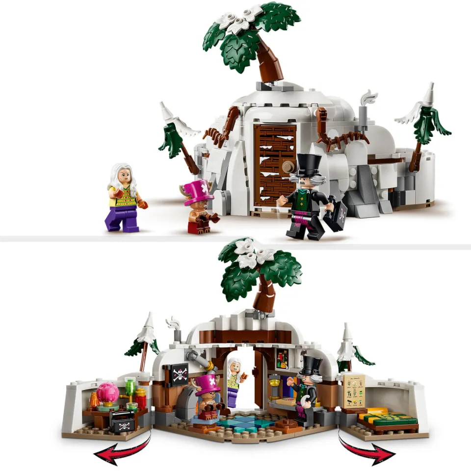 Lego One Piece De Schuilplaats van Dr. Hiriluk Bouwpakket 75641, foto 2