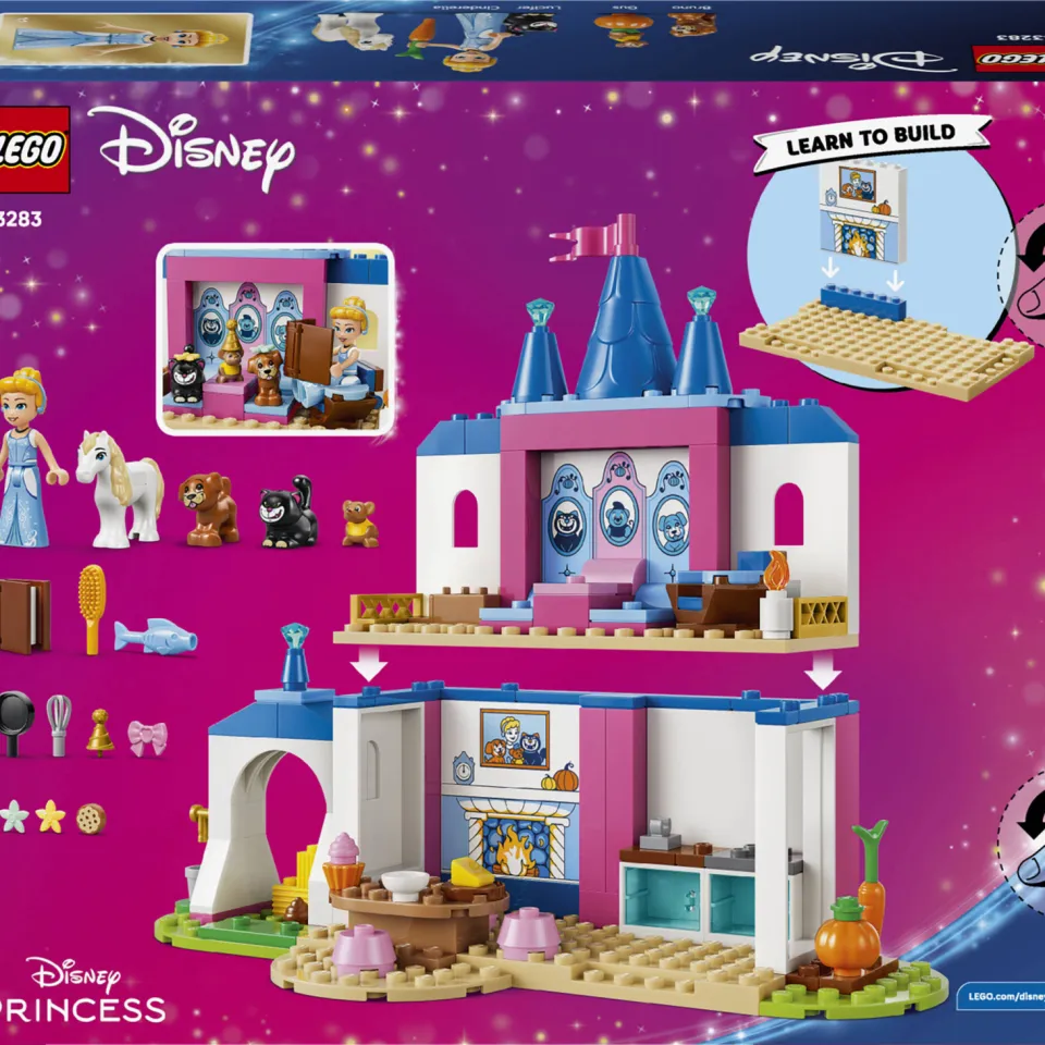Lego Disney Princess Assepoesters kasteel met dierenvriendjes 43283, foto 3