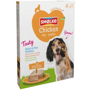 Smolke Tasty Chicken vers gestoomde kip hondenvoer