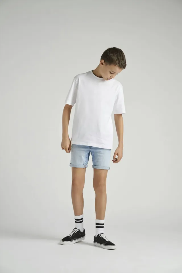 Only & Sons korte broek light blue denim