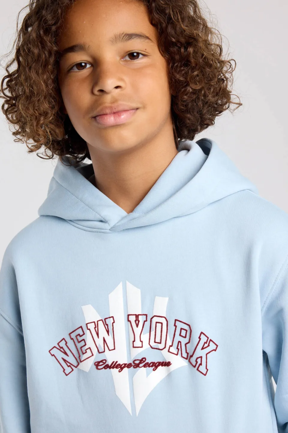 America Today hoodie met tekst - lichtblauw, foto 6