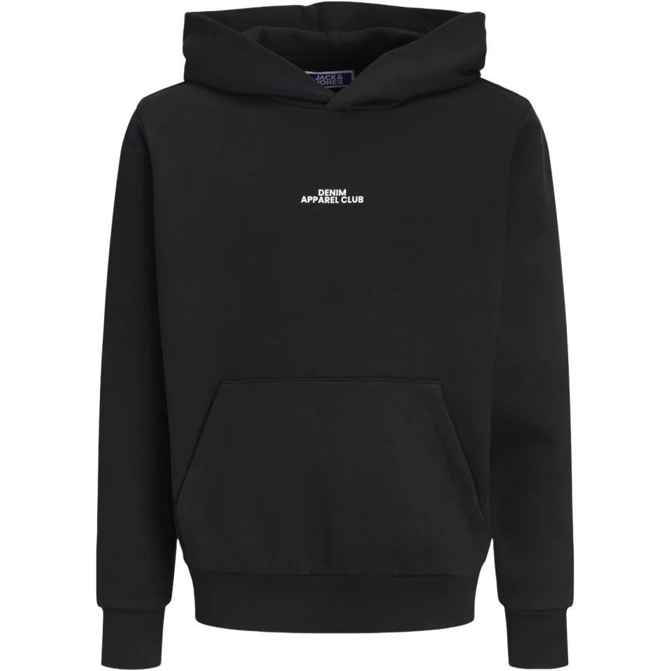 Jack & Jones JUNIOR junior hoodie met backprint - zwart, foto 2