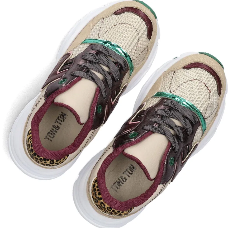 Ton & Ton Sneakers Sanna Beige, foto 5