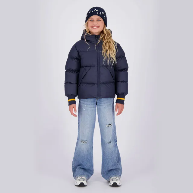Vingino gewatteerde winterjas donkerblauw