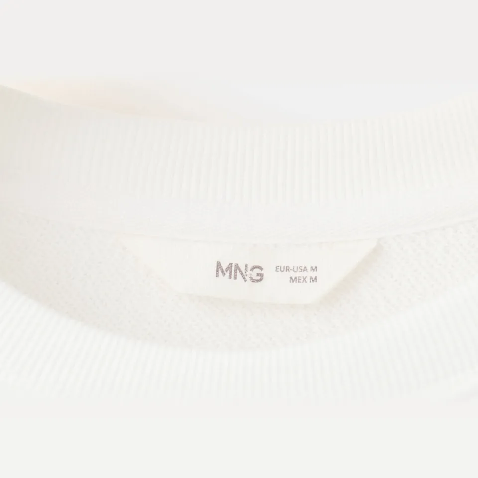 Mango TEEN sweater - wit, foto 5