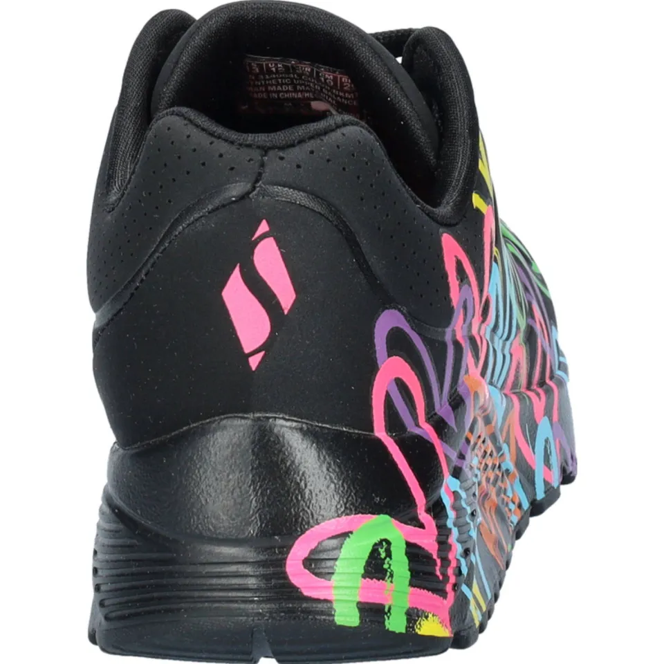Skechers sneakers zwart/multi, foto 6