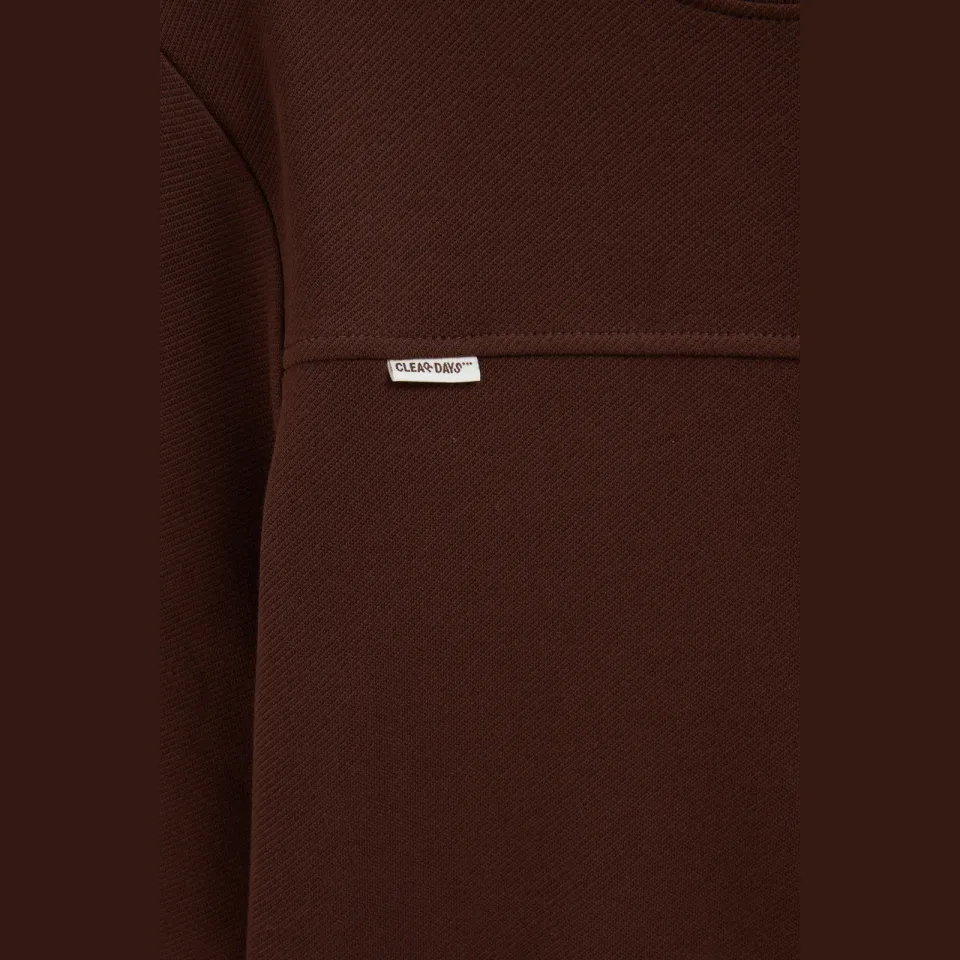 WE Fashion longsleeve bruin, foto 6