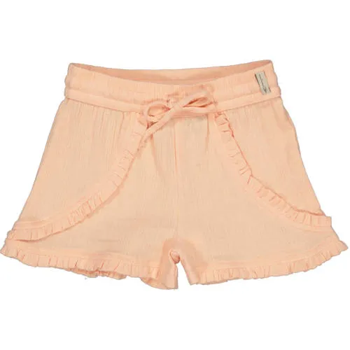 LEVV Little korte broek lichtoranje