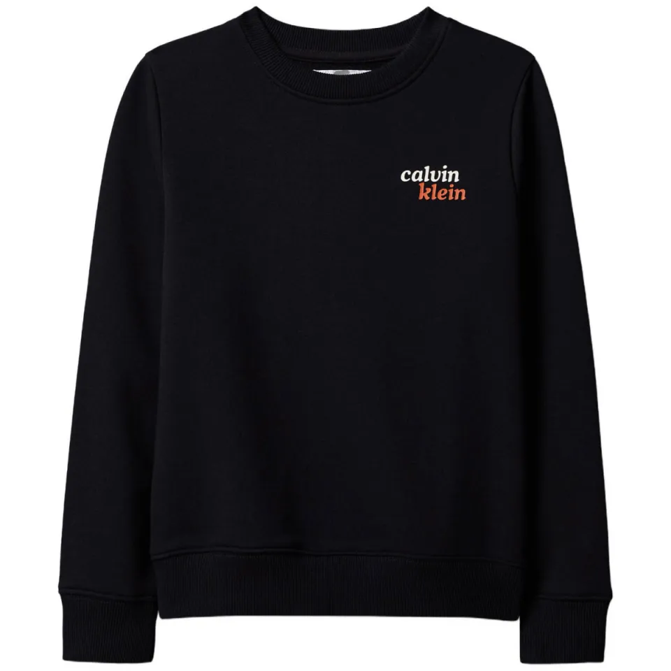 Calvin Klein sweater met backprint - zwart, foto 3