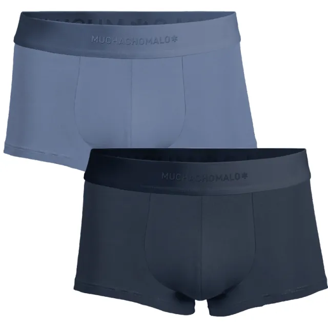 Muchachomalo Men 2-Pack Trunk Solid Veelkleurig