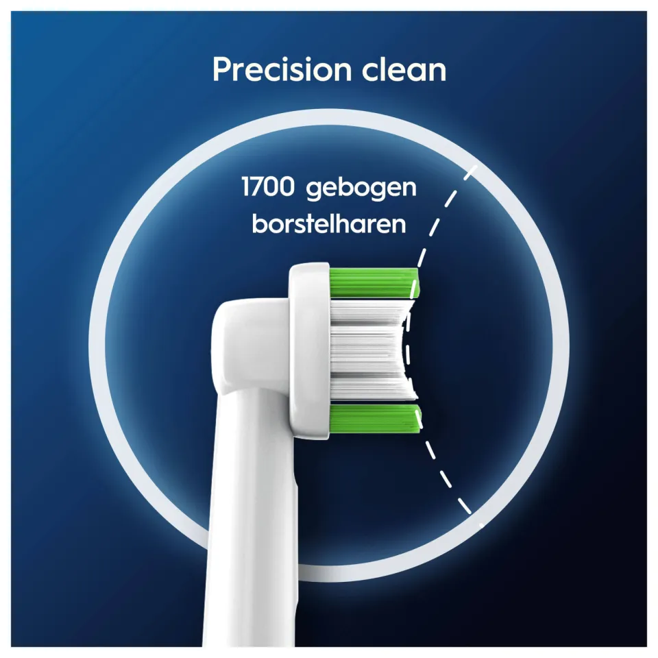 Oral-B Pro Precision Clean opzetborstels - wit - 4 stuks, foto 5
