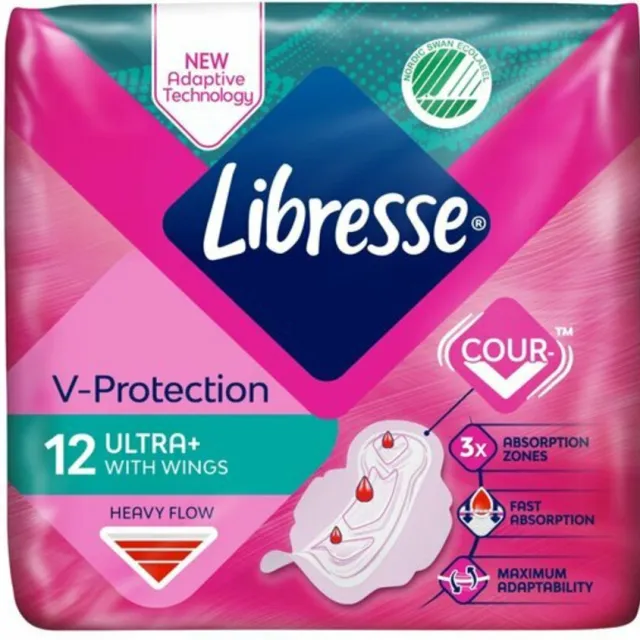 Libresse Ultra Long+ maandverband met vleugels