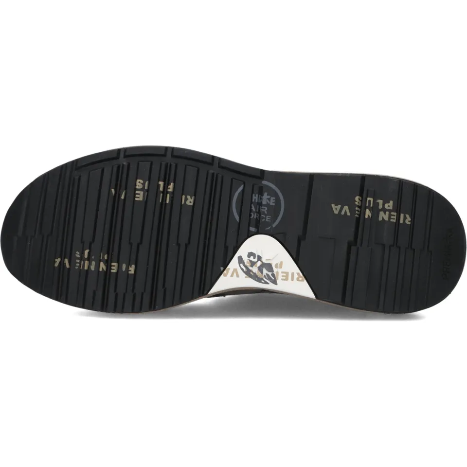 Premiata Mick lage sneaker bruin, foto 4