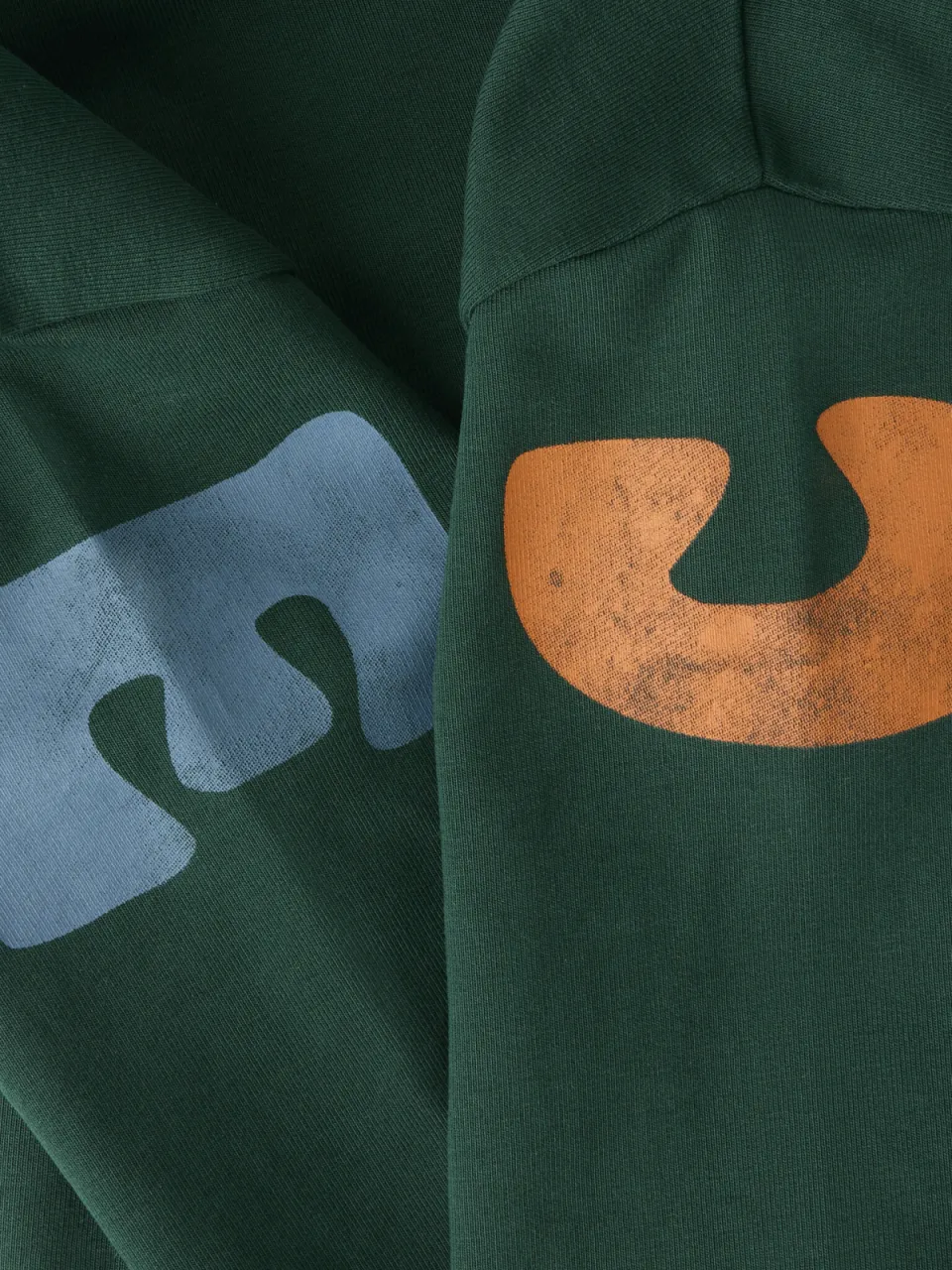 NAME IT MINI sweater met tekst - groen Jongens Katoen Ronde hals Printopdruk, foto 4