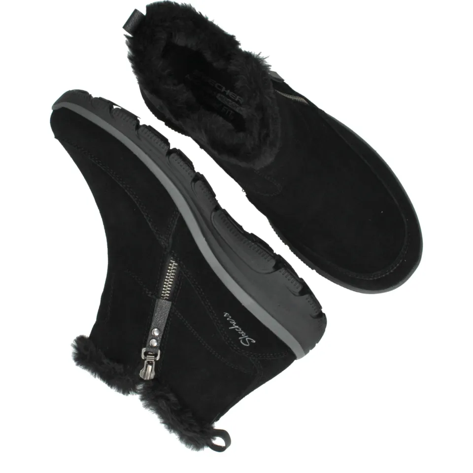 Skechers Easy Going Cool Zip enkellaarsjes zwart, foto 8