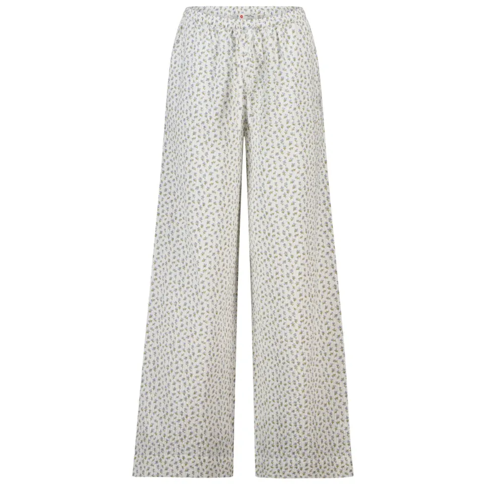 America Today pyjamabroek ecru/blauw, foto 2