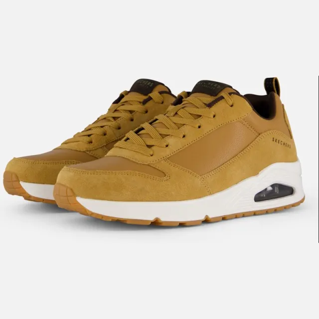 Skechers Uno - Stacre heren sneaker bruin, foto 2