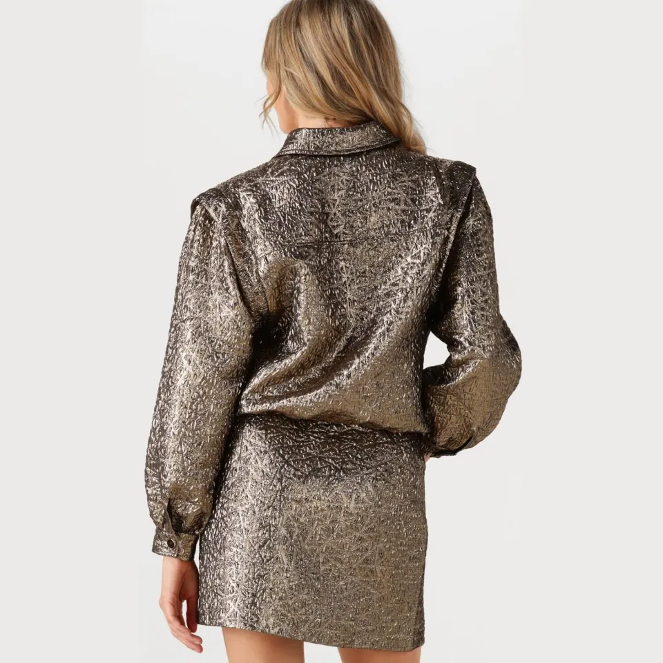 Notre-V Nv-gratia blouse goud, foto 3